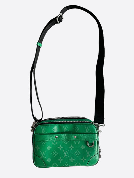 Louis Vuitton Green Monogram Alpha Messenger Bag