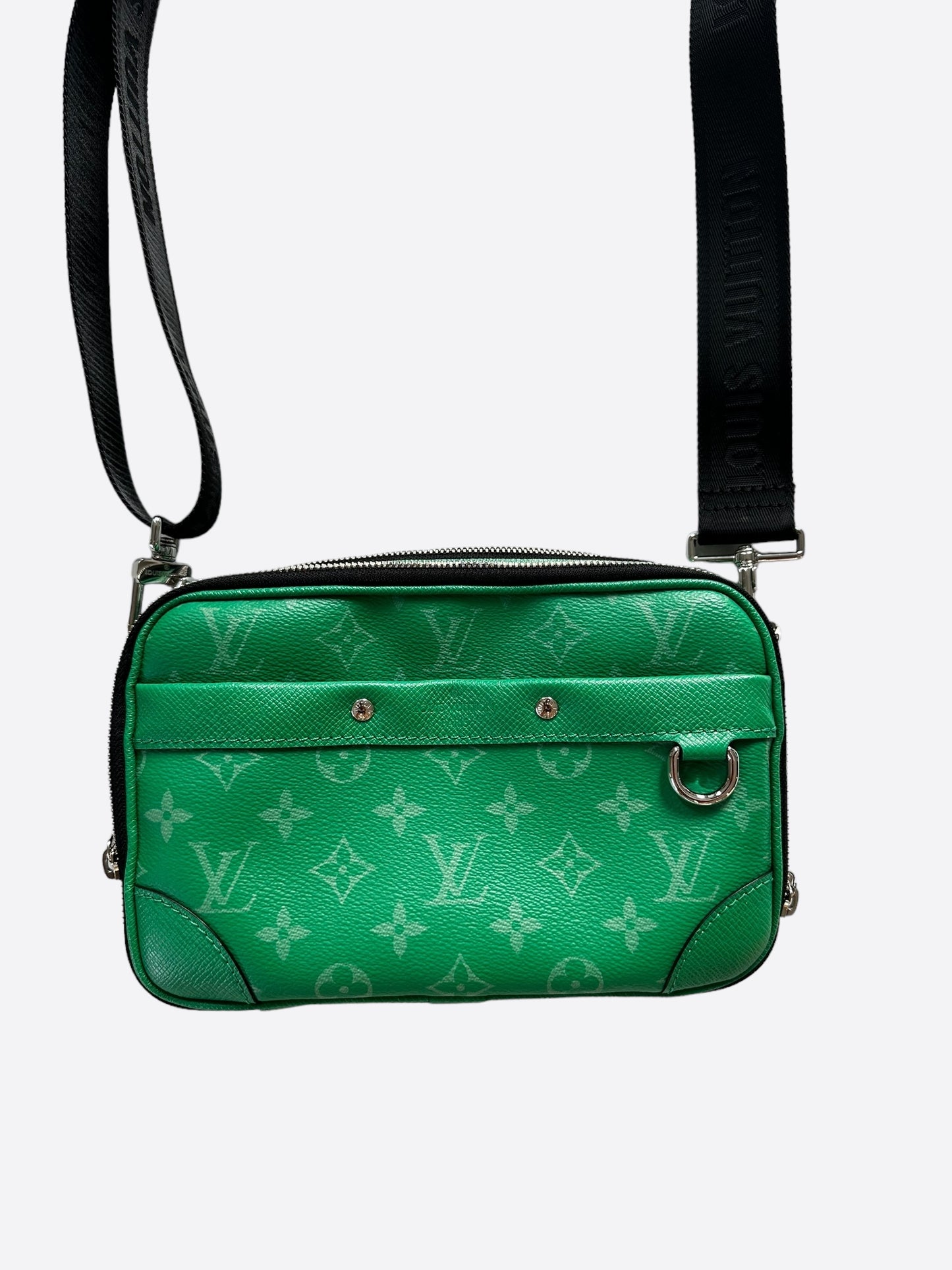 Louis Vuitton Green Monogram Alpha Messenger Bag