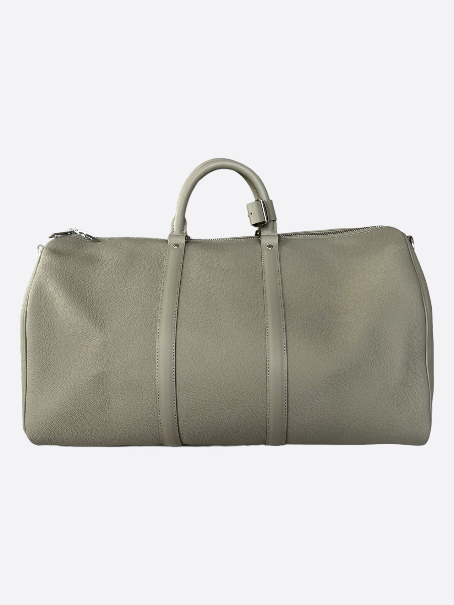 Louis Vuitton Khaki Aerogram Keepall 50