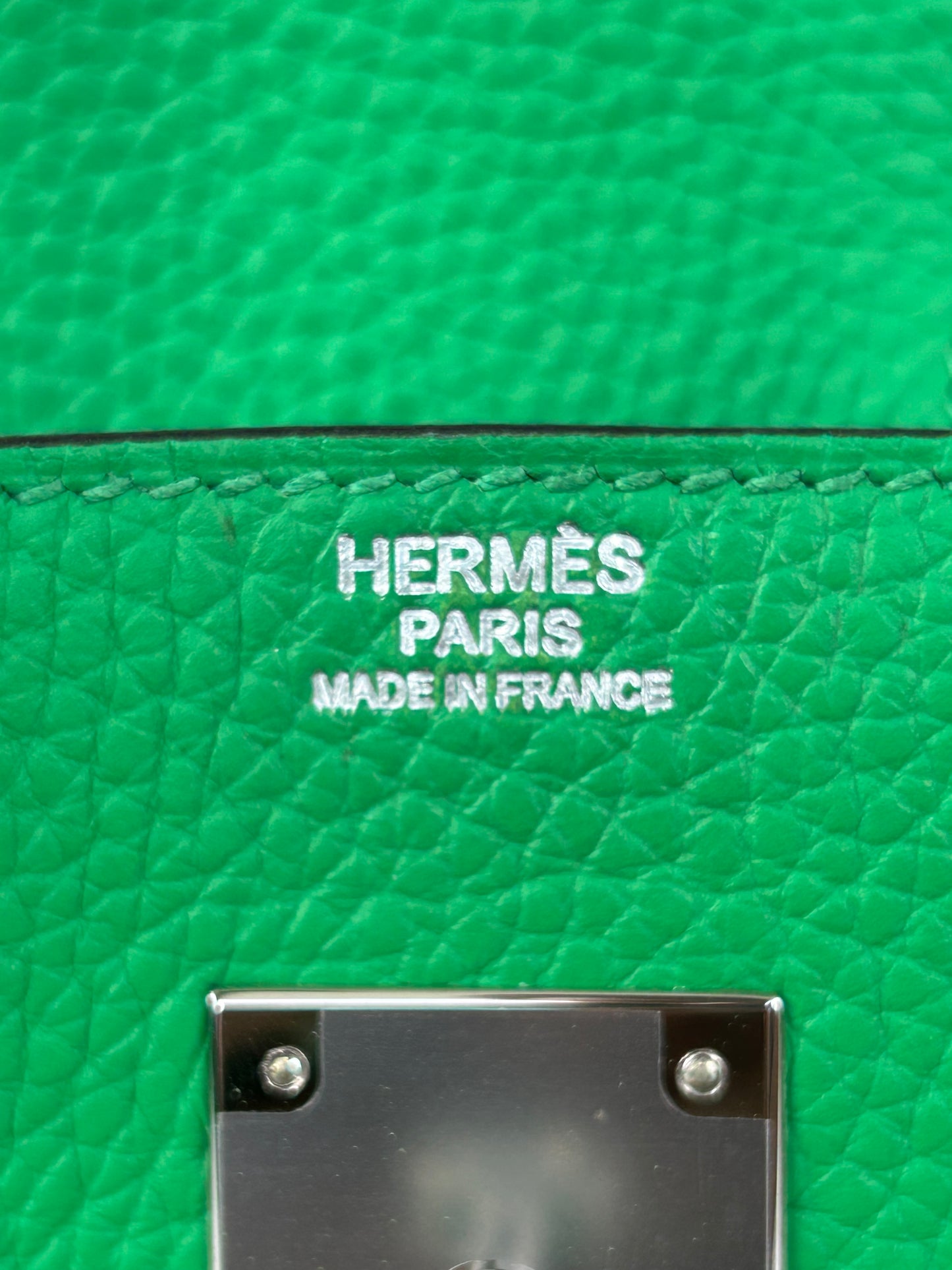 Hermes Bamboo Togo Birkin 30