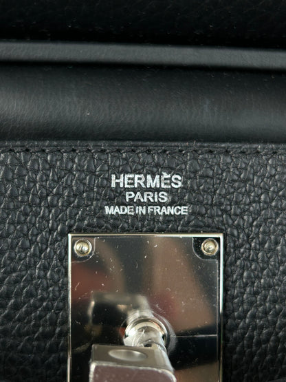 Hermes Black HAC A Dos PM Backpack