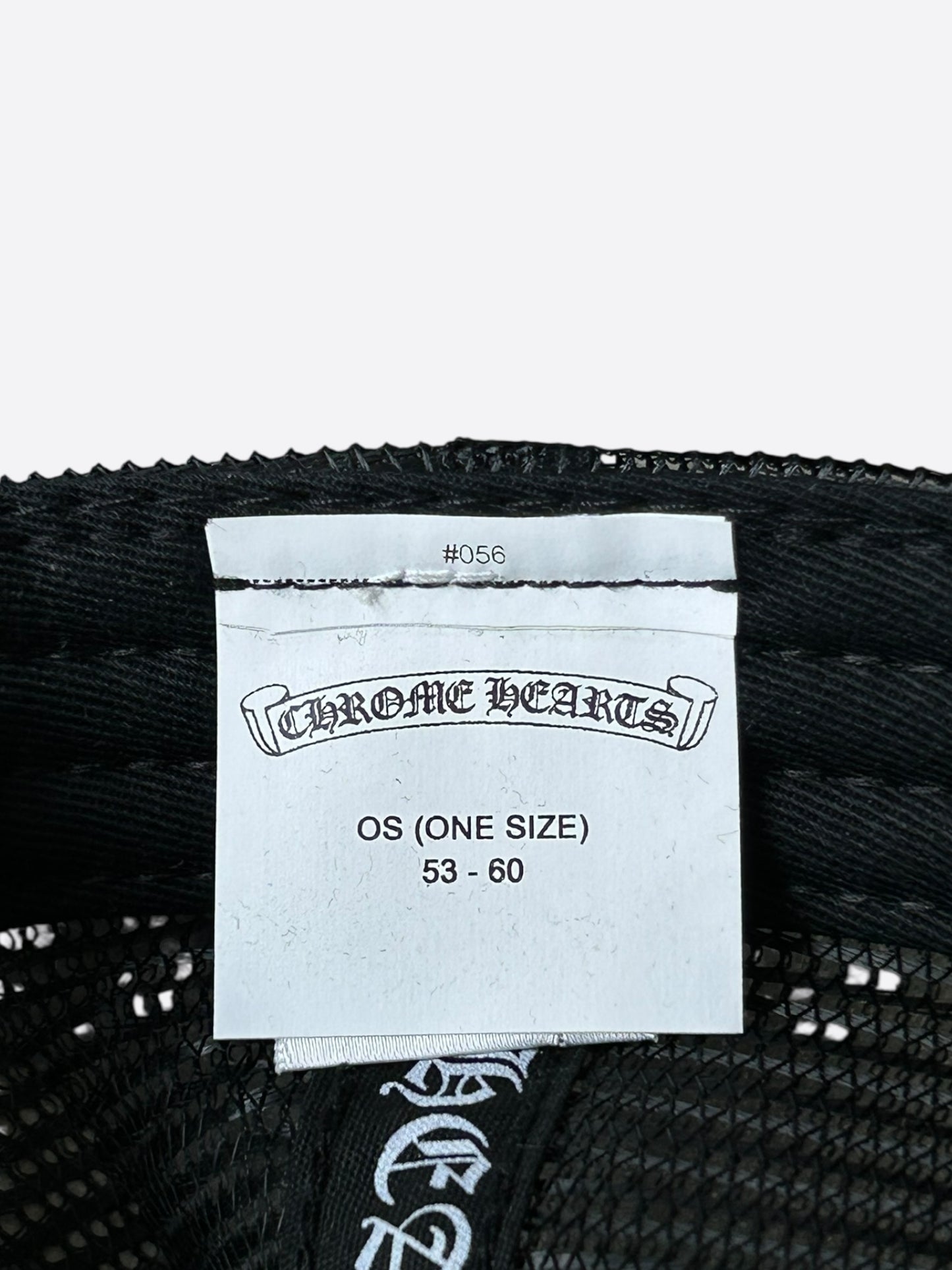 Chrome Hearts Black & White Sex Pistols Trucker Hat