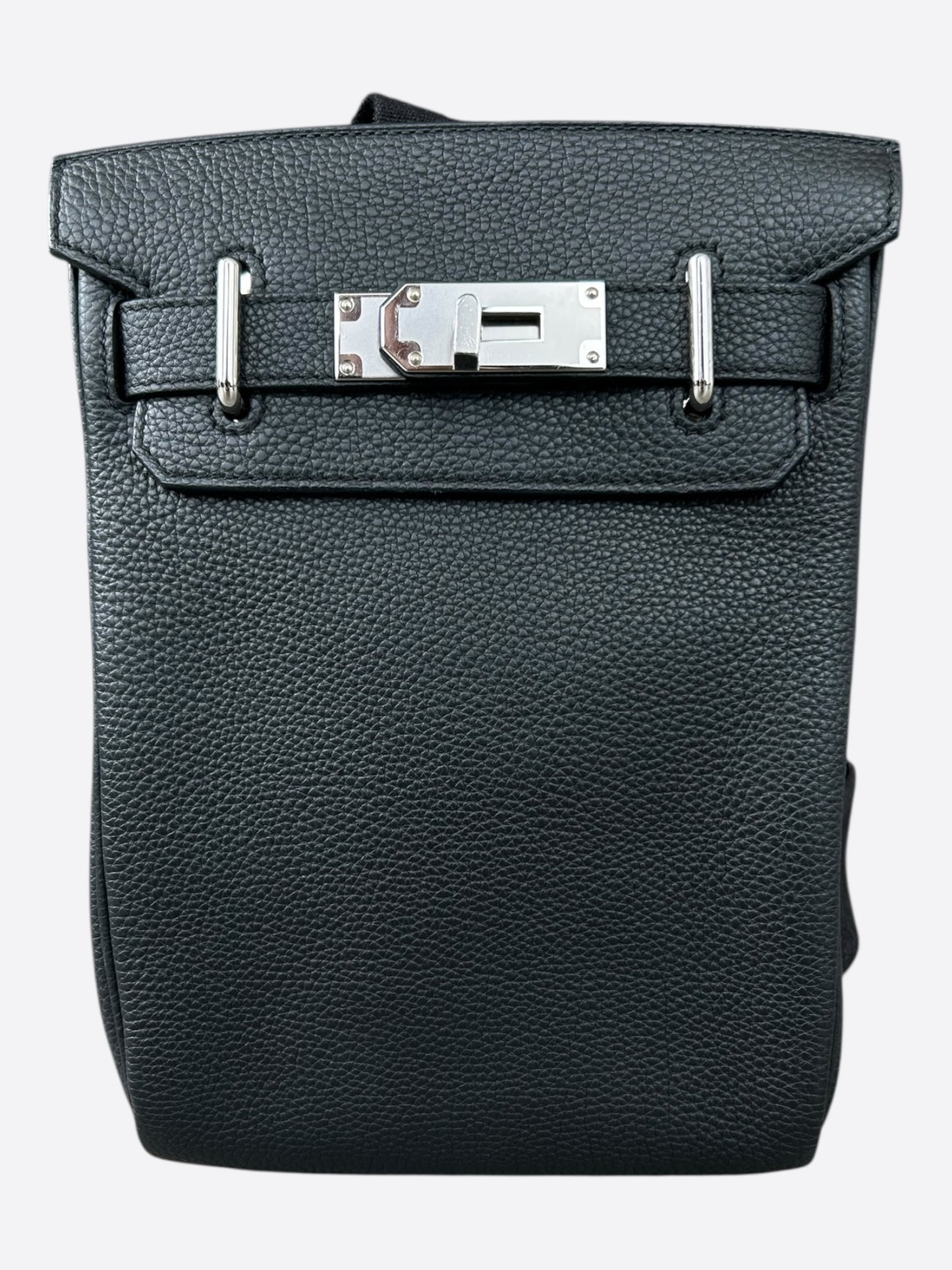 Hermes Black HAC A Dos PM Backpack
