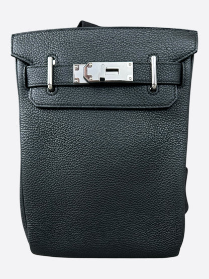 Hermes Black HAC A Dos PM Backpack