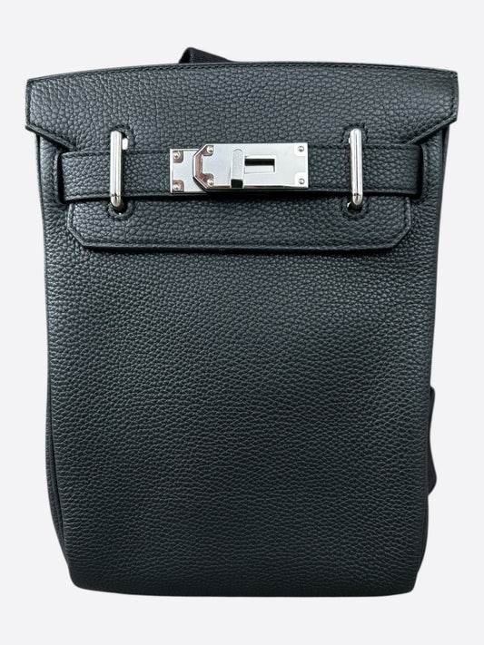 Hermes Black HAC A Dos PM Backpack