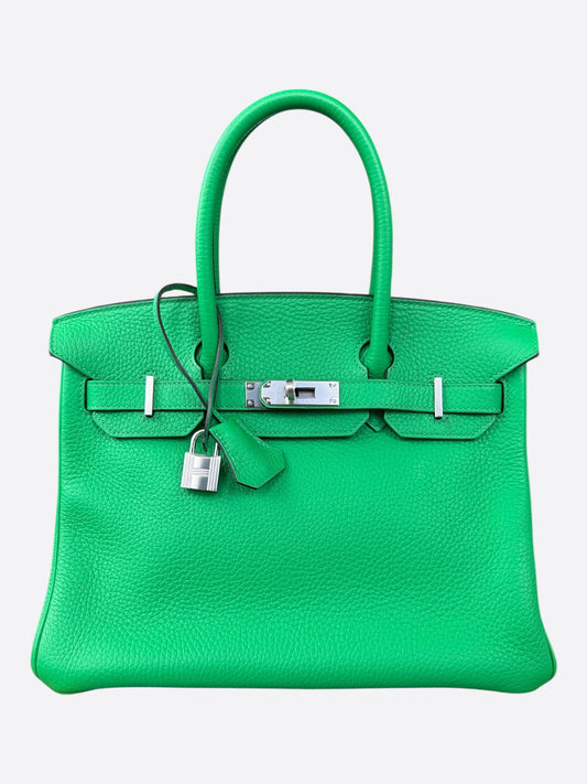 Hermes Bamboo Togo Birkin 30