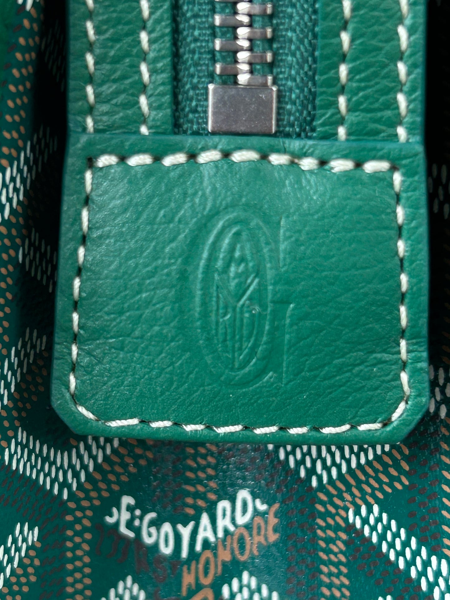 Goyard Green Jouvence GM Toiletry Bag