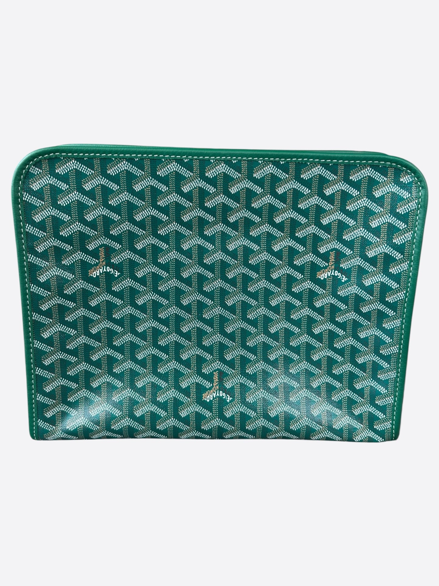 Goyard Green Jouvence GM Toiletry Bag