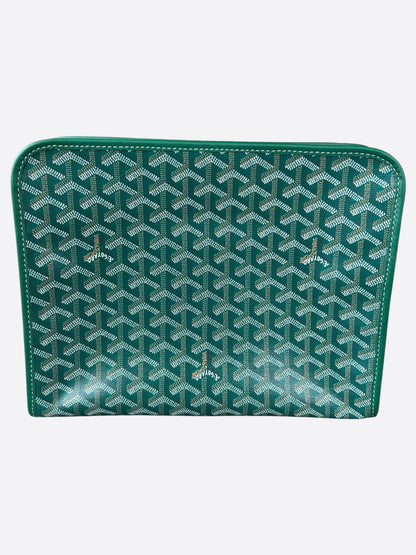 Goyard Green Jouvence GM Toiletry Bag