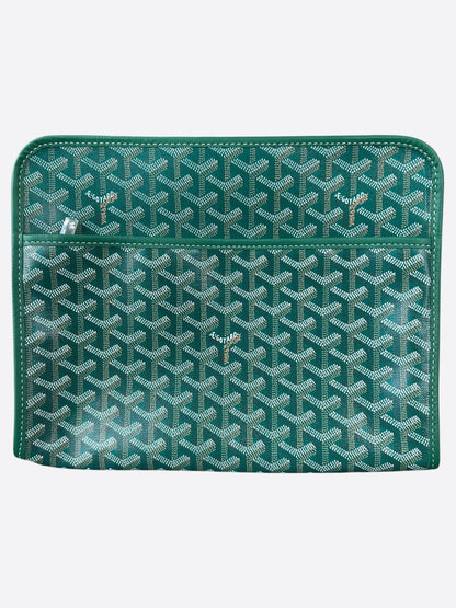 Goyard Green Jouvence GM Toiletry Bag