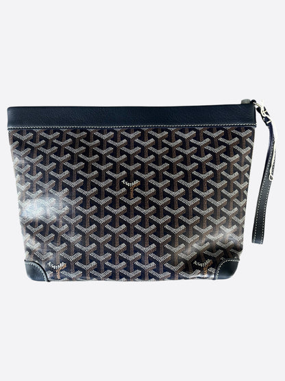 Goyard Navy Conti Toiletry Pouch