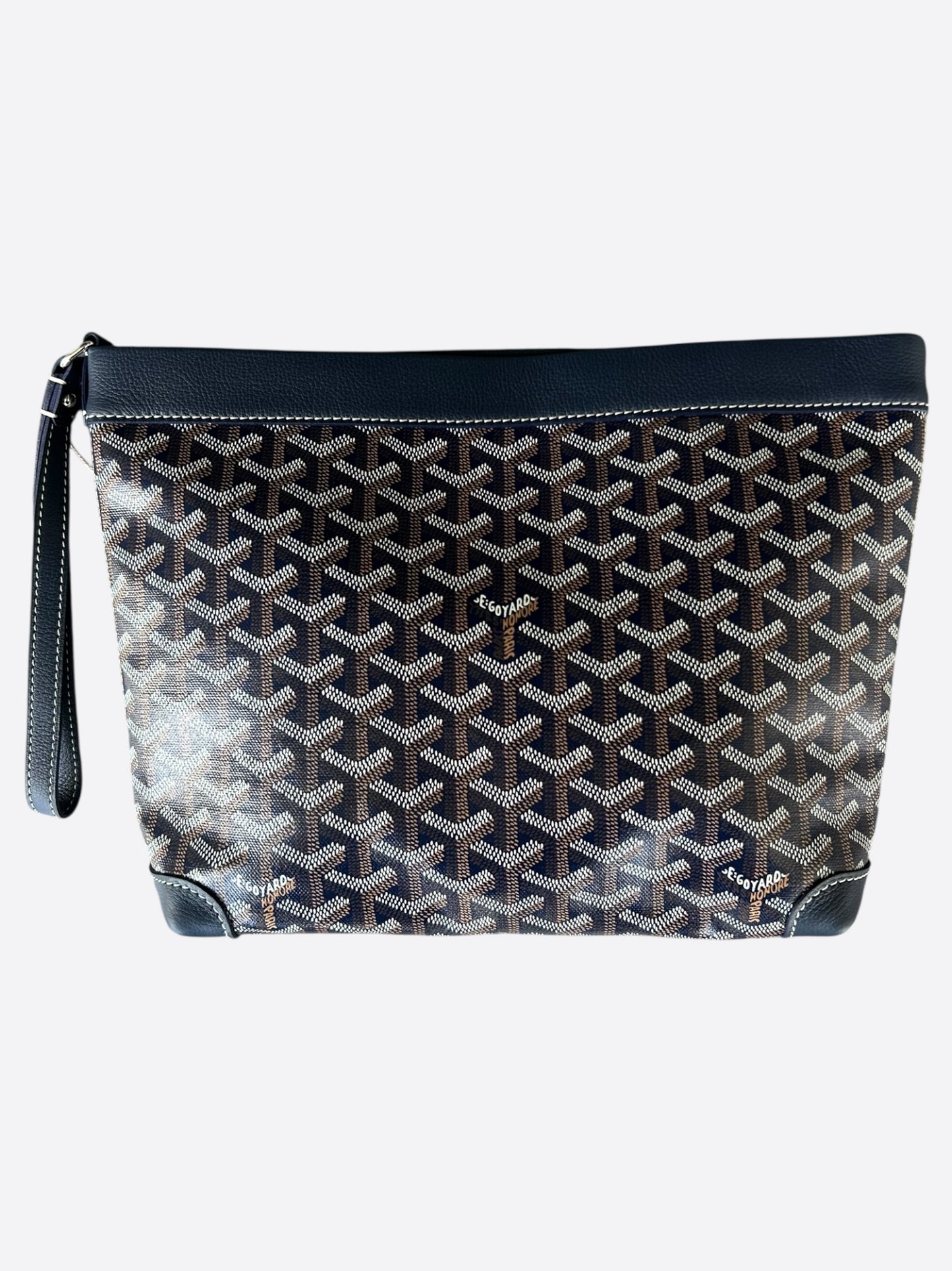 Goyard Navy Conti Toiletry Pouch