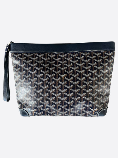 Goyard Navy Conti Toiletry Pouch
