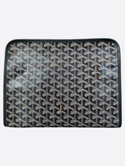 Goyard Black Jouvence GM Toiletry Bag