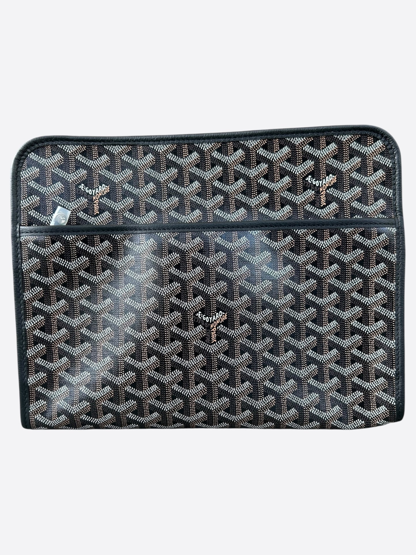 Goyard Black Jouvence GM Toiletry Bag