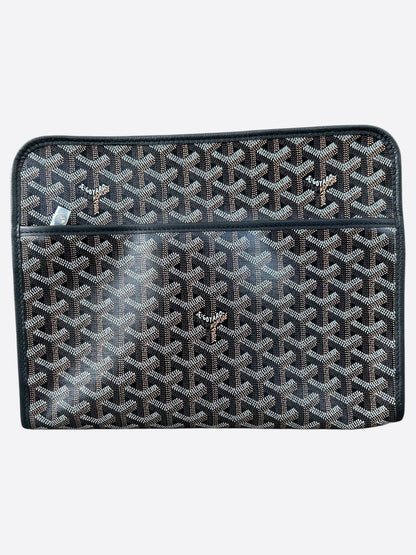 Goyard Black Jouvence GM Toiletry Bag