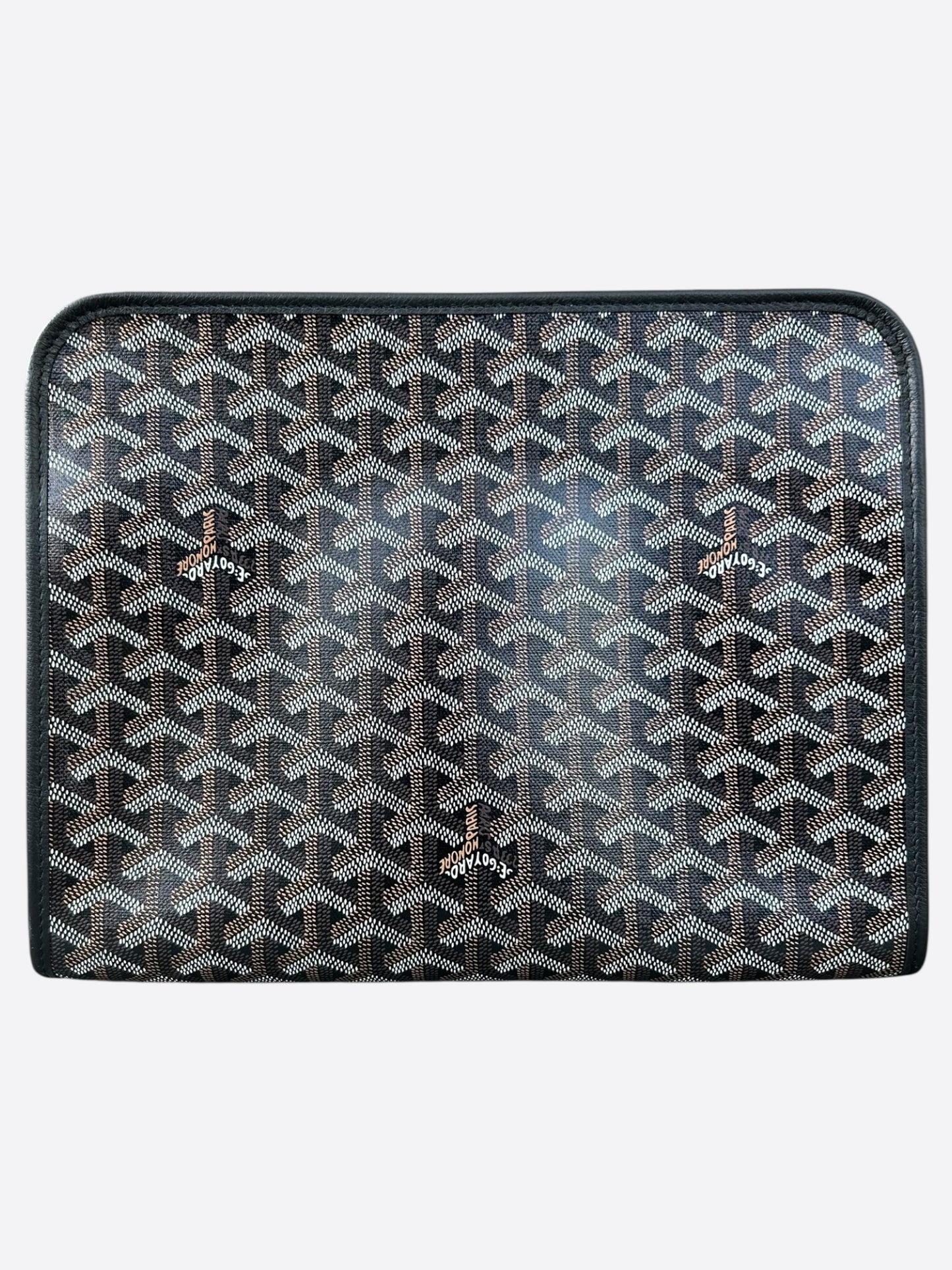 Goyard Black Jouvence GM Toiletry Bag
