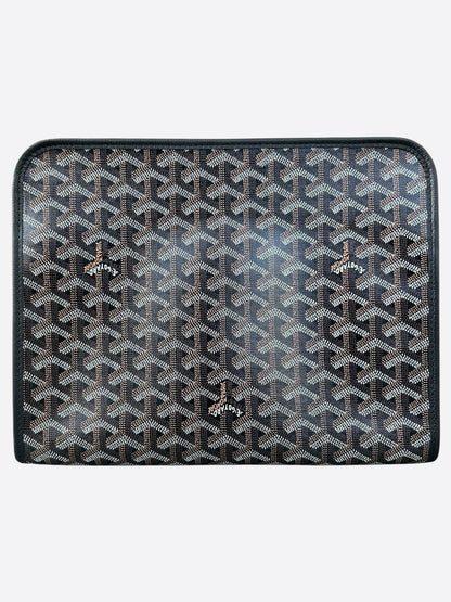 Goyard Black Jouvence GM Toiletry Bag
