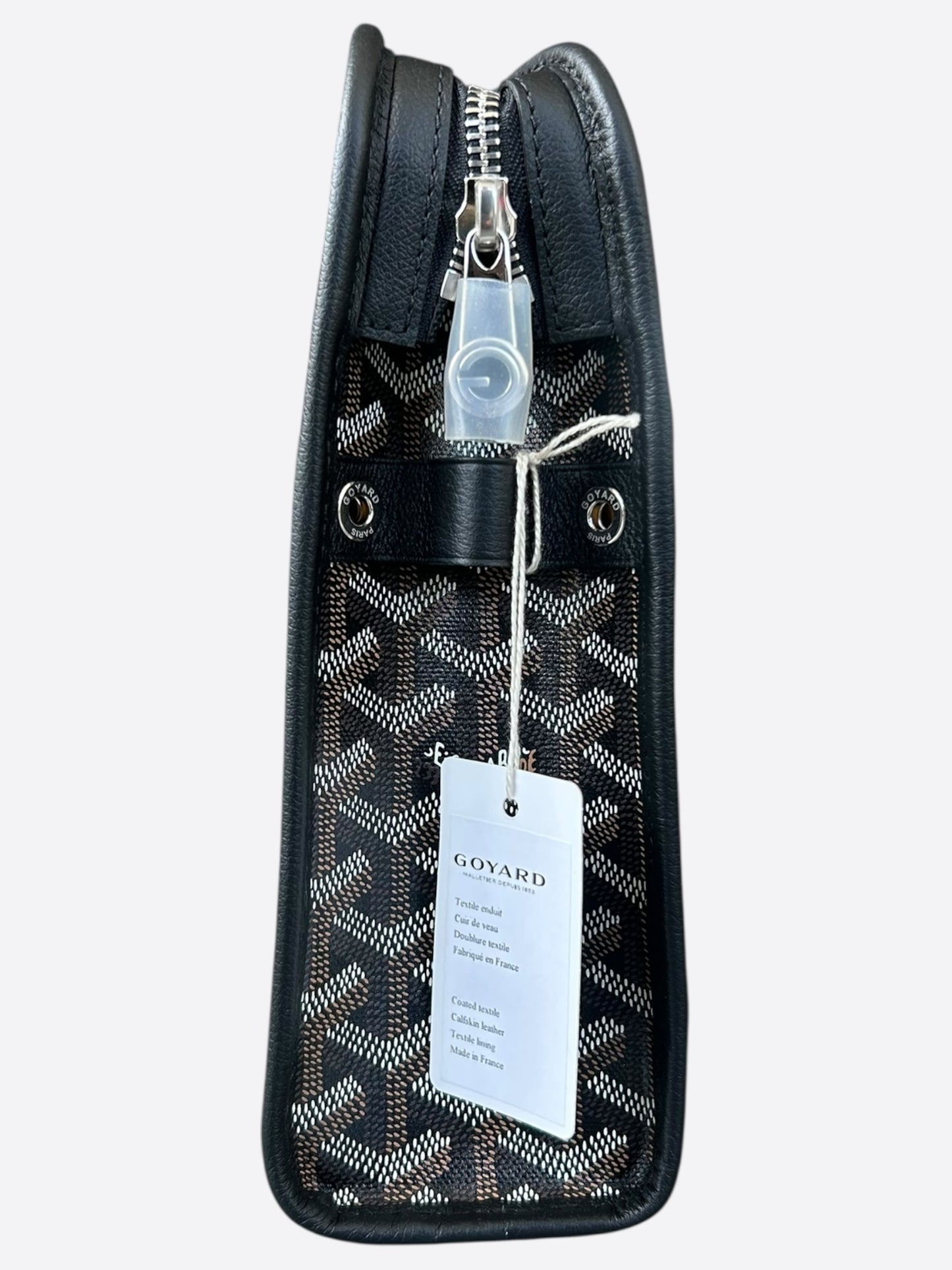 Goyard Black Jouvence GM Toiletry Bag