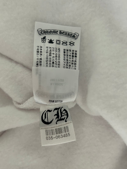 Chrome Hearts White & Black Love You Neck Logo Sweater