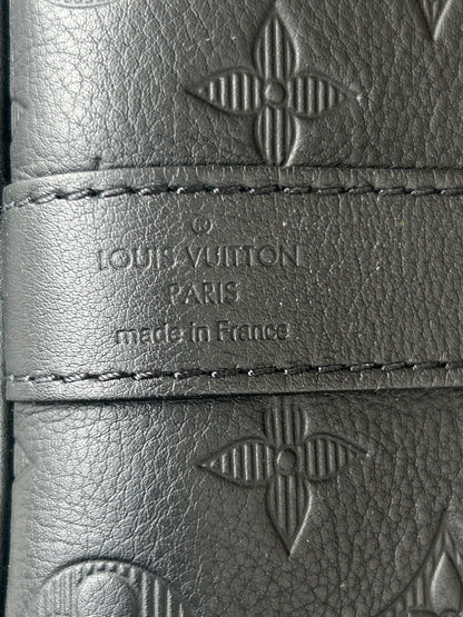 Louis Vuitton Black Monogram Shadow Keepall 50