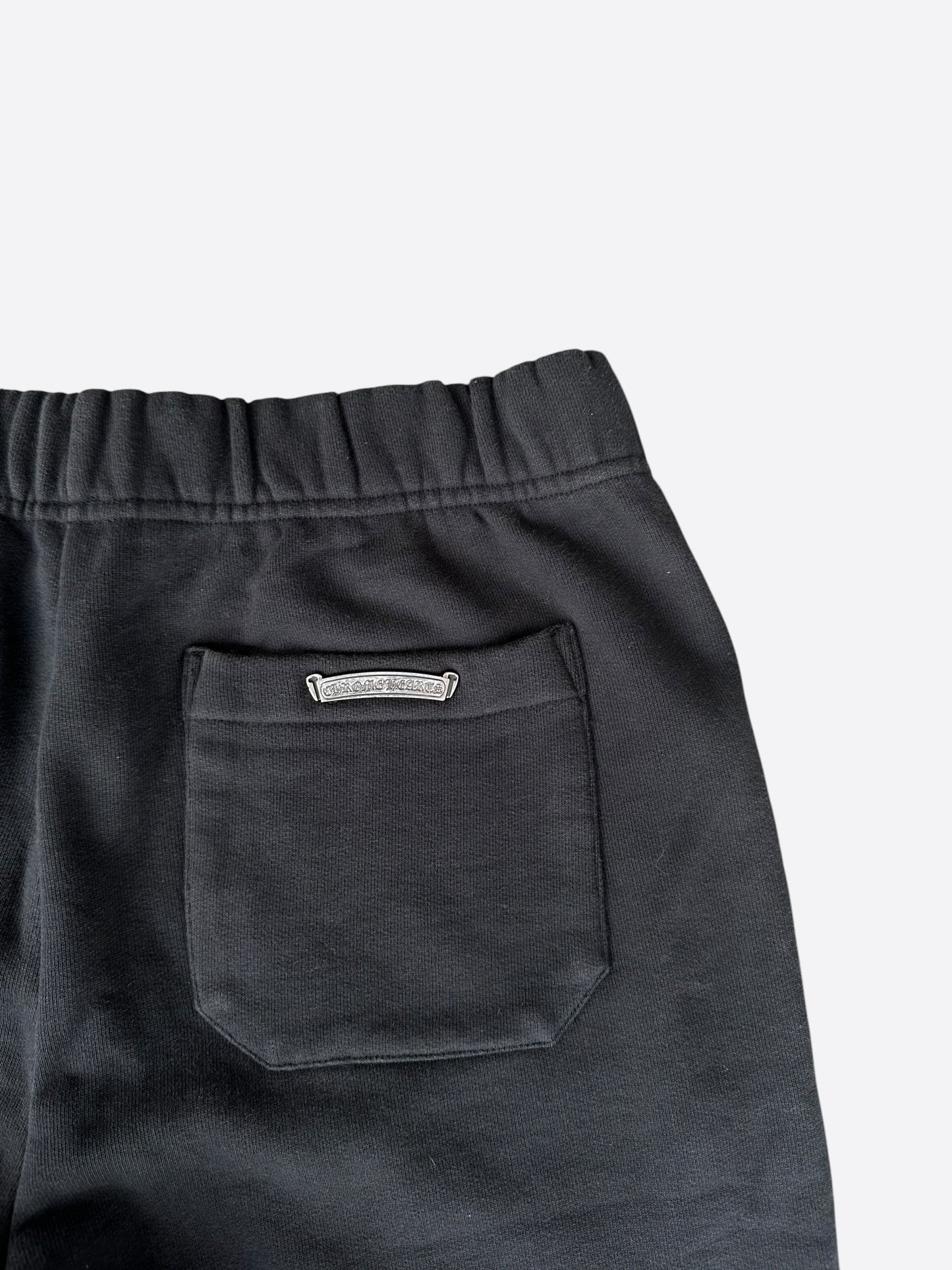 Chrome Hearts Black Triple Cross Patch Paper Jam Sweatpants