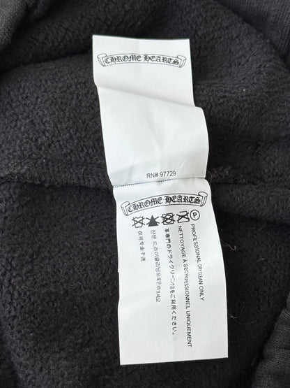 Chrome Hearts Black Triple Cross Patch Paper Jam Sweatpants