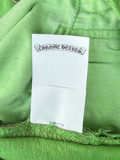 Chrome Hearts Levis Green & Black Cross Patch Jeans