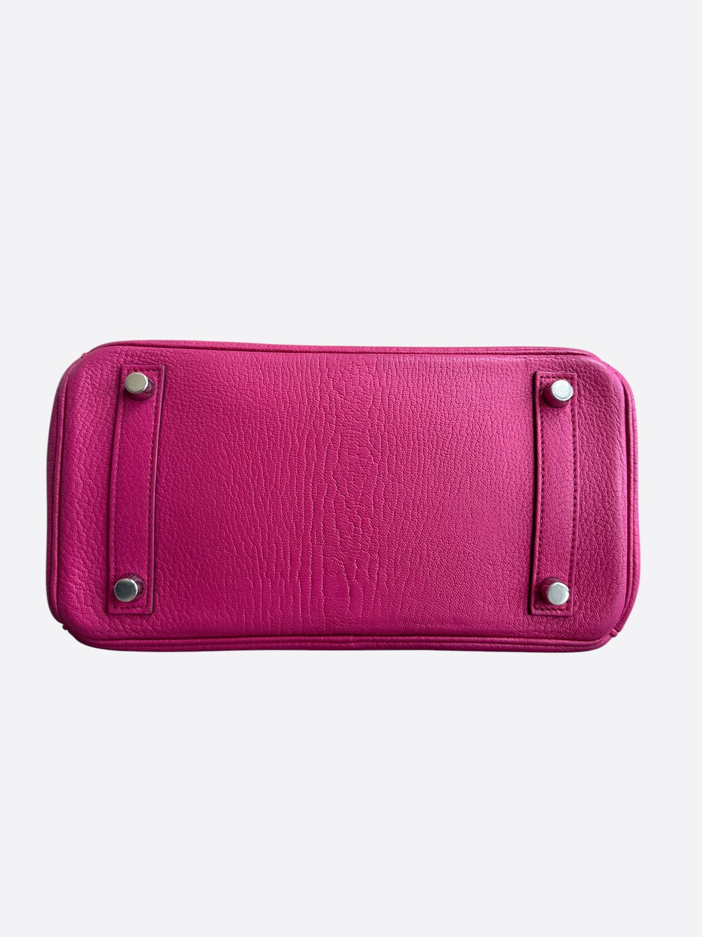 Hermes Pink Togo & Palladium Hardware Birkin 25