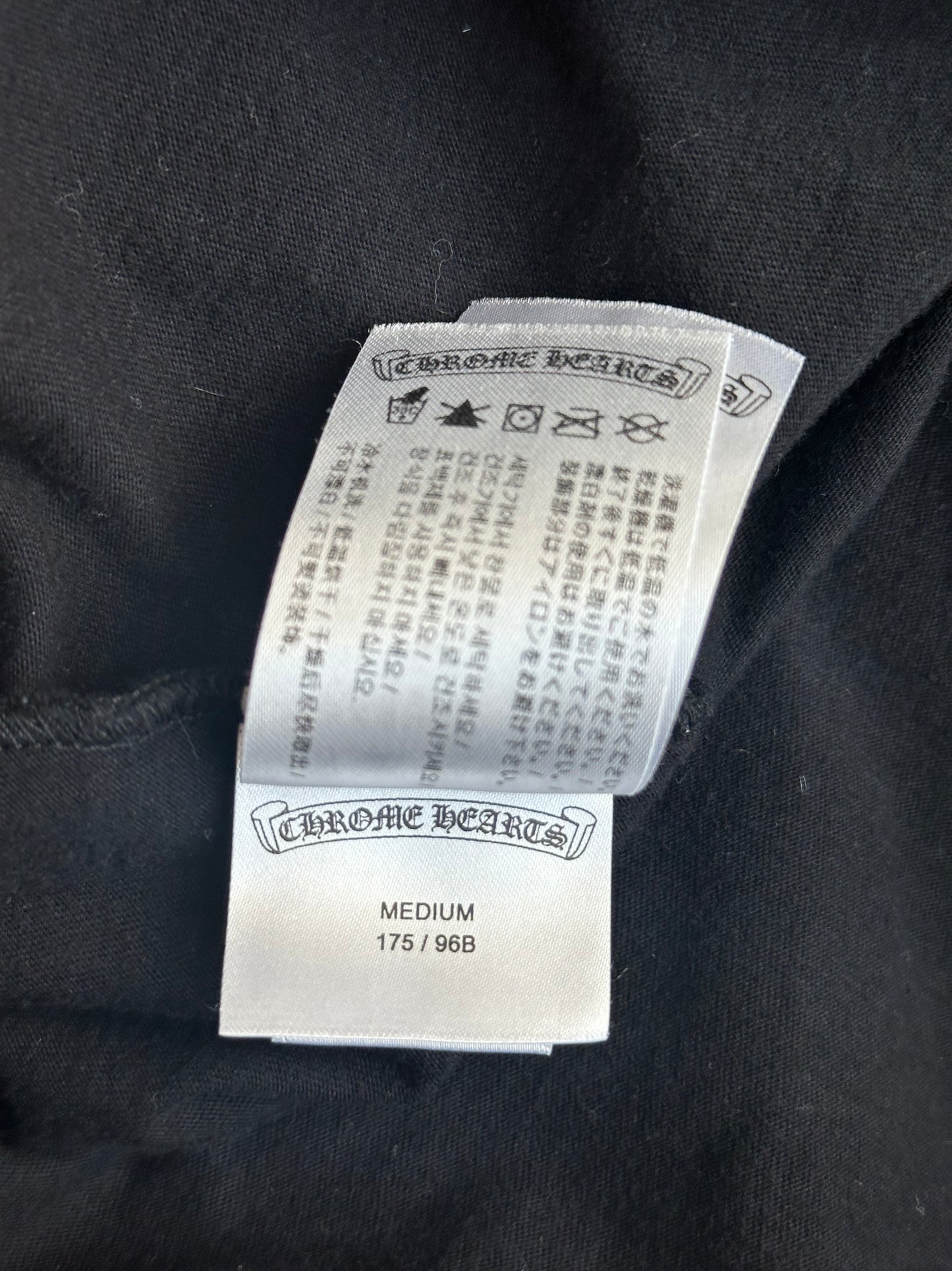 Chrome Hearts Black & Multicolor Foti Graphic Longsleeve T-Shirt