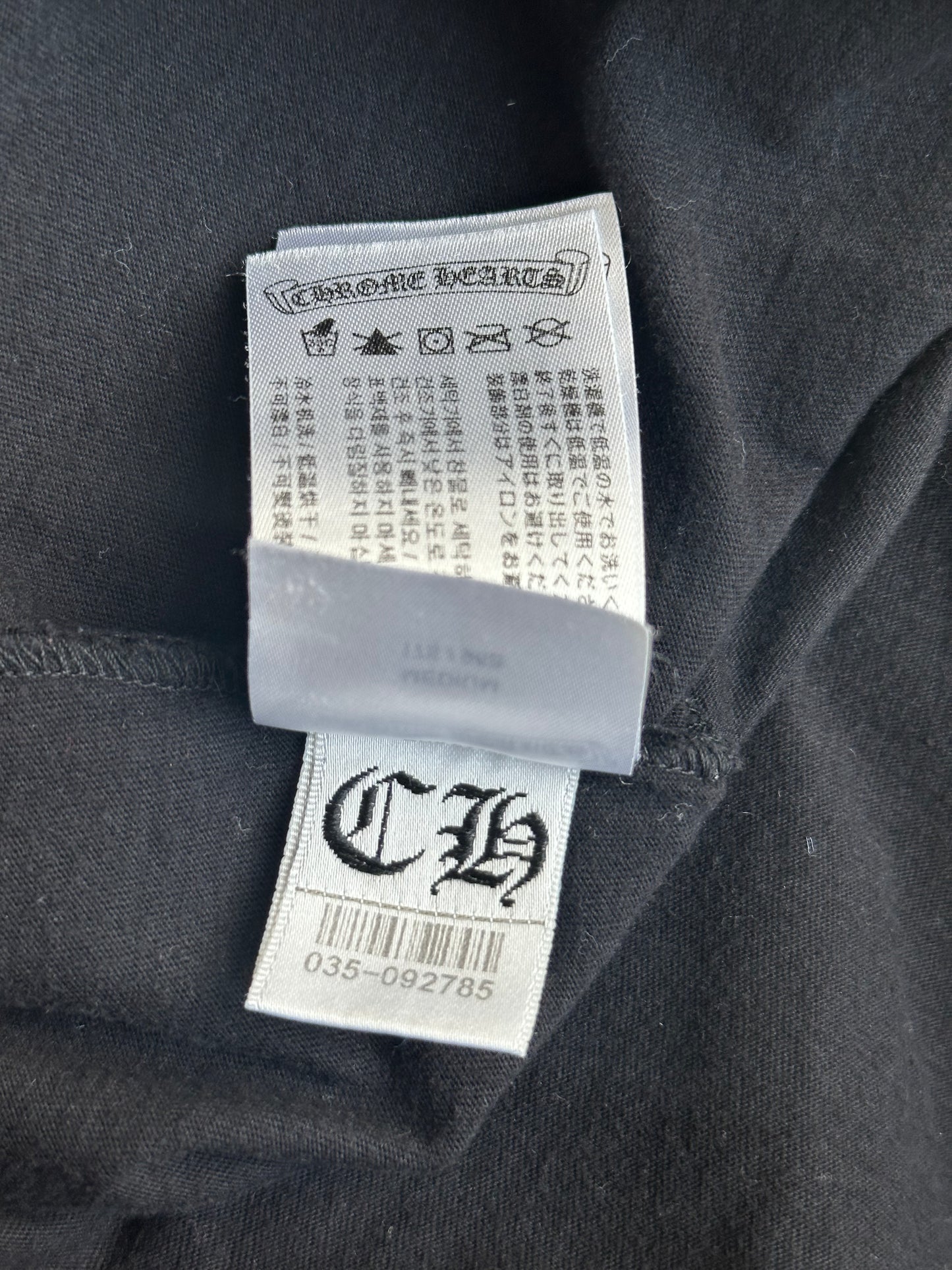 Chrome Hearts Black & Multicolor Foti Graphic Longsleeve T-Shirt