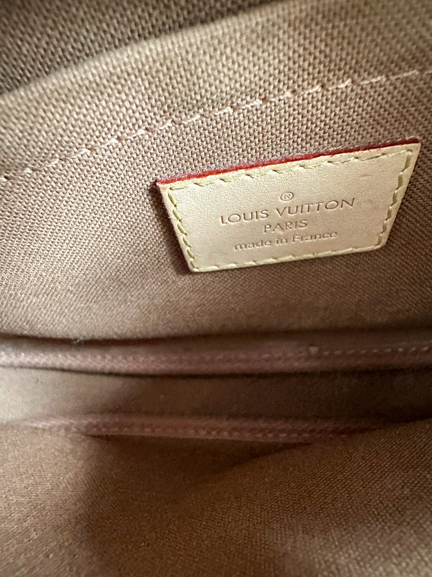 Louis Vuitton Khaki Strap Monogram Multi Pochette