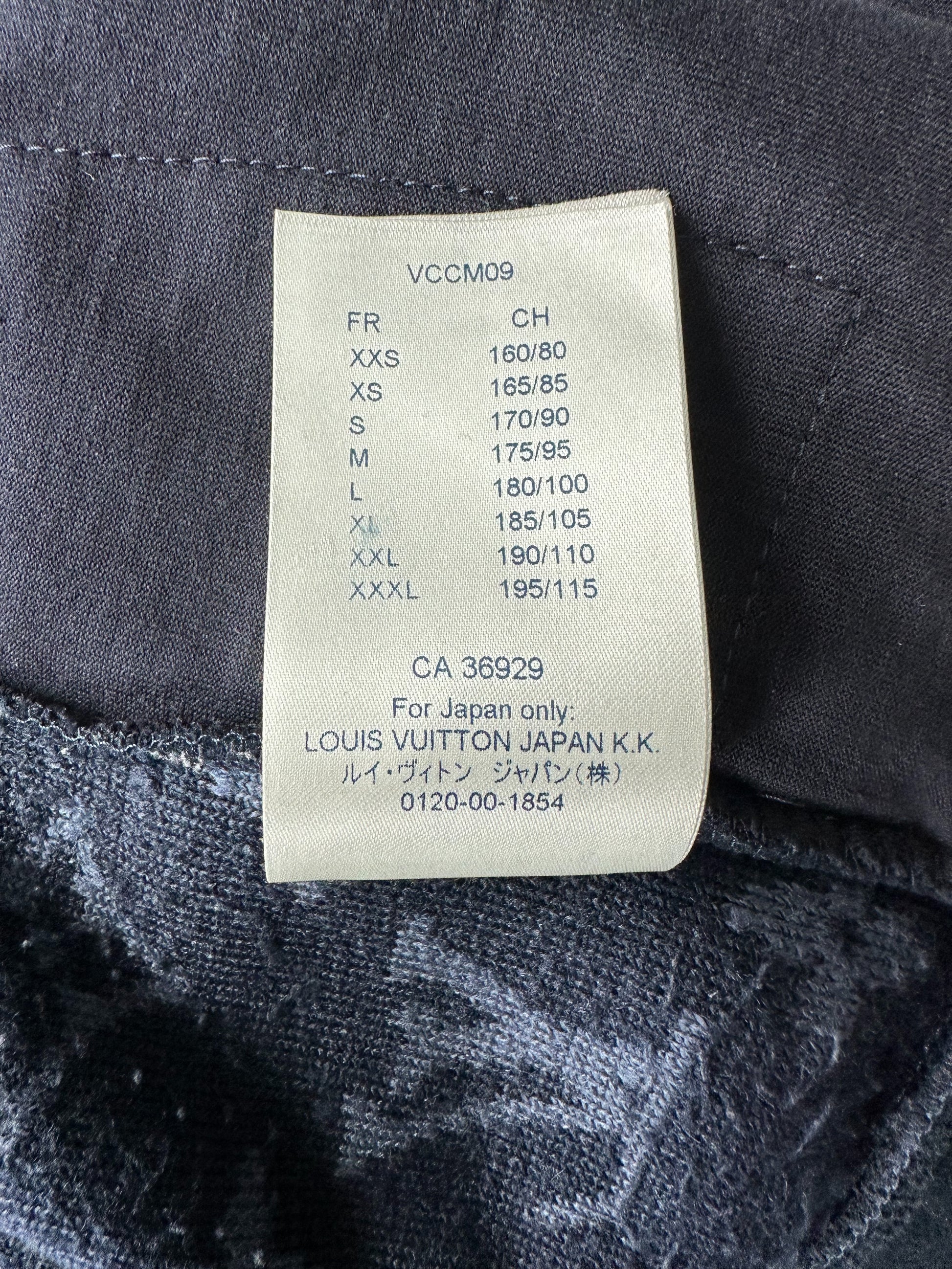 Louis Vuitton Navy Monogram Fleece