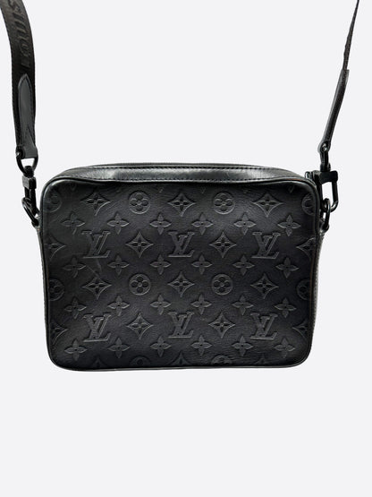 Louis Vuitton Black Shadow Monogram Duo Messenger