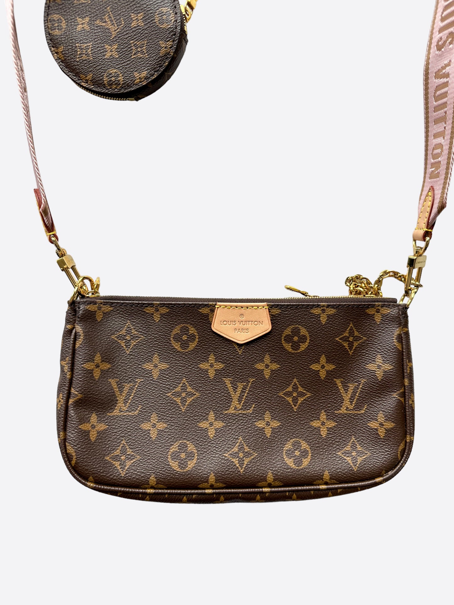 Louis Vuitton World Tour Brown Monogram Multi Pochette