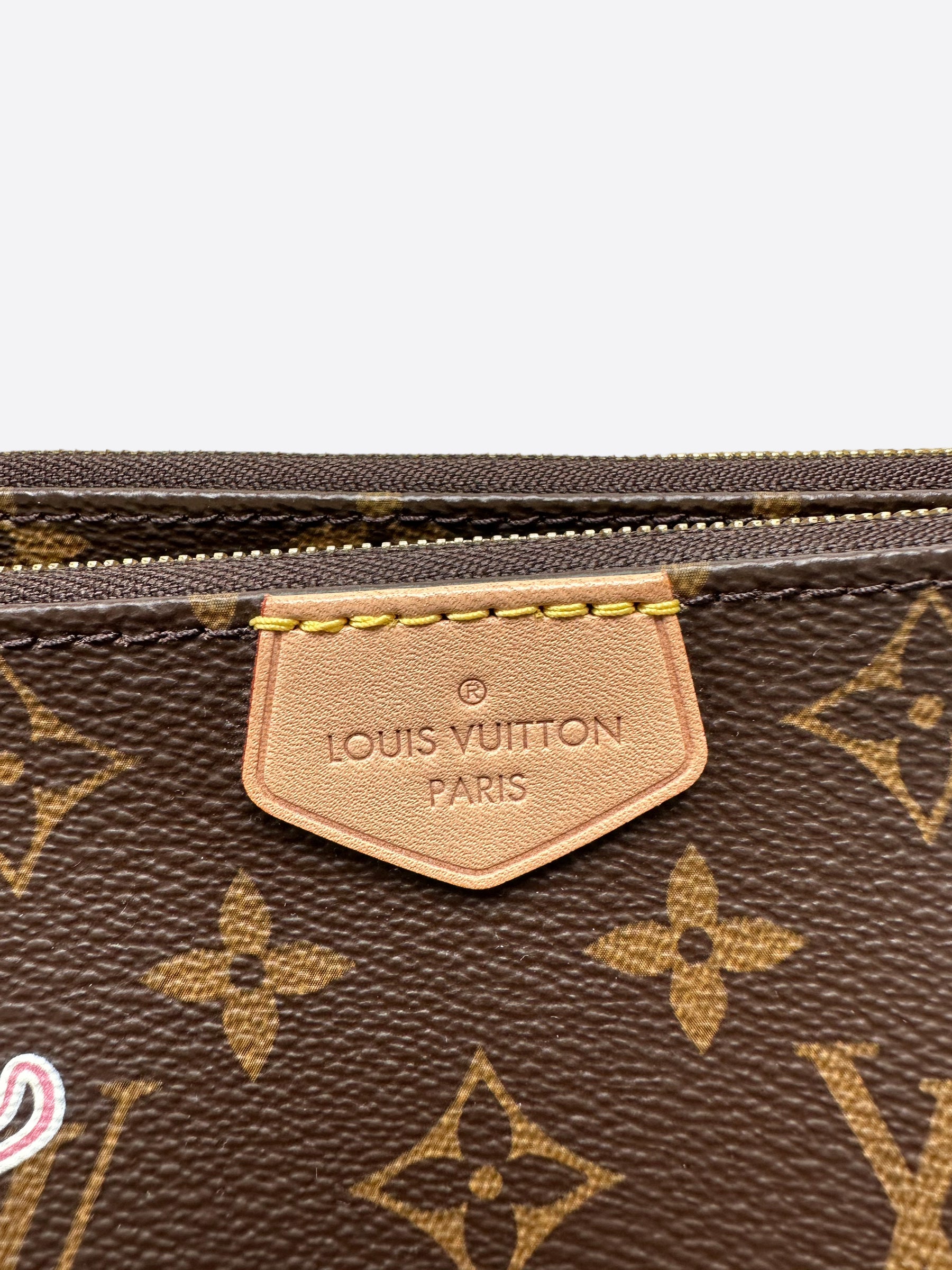 Louis Vuitton World Tour Brown Monogram Multi Pochette – Savonches