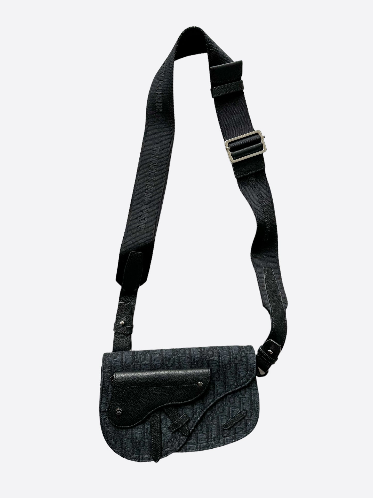 christian dior backpack mini saddle men Dior Oblique Black Mini Saddle Bag – Savonches