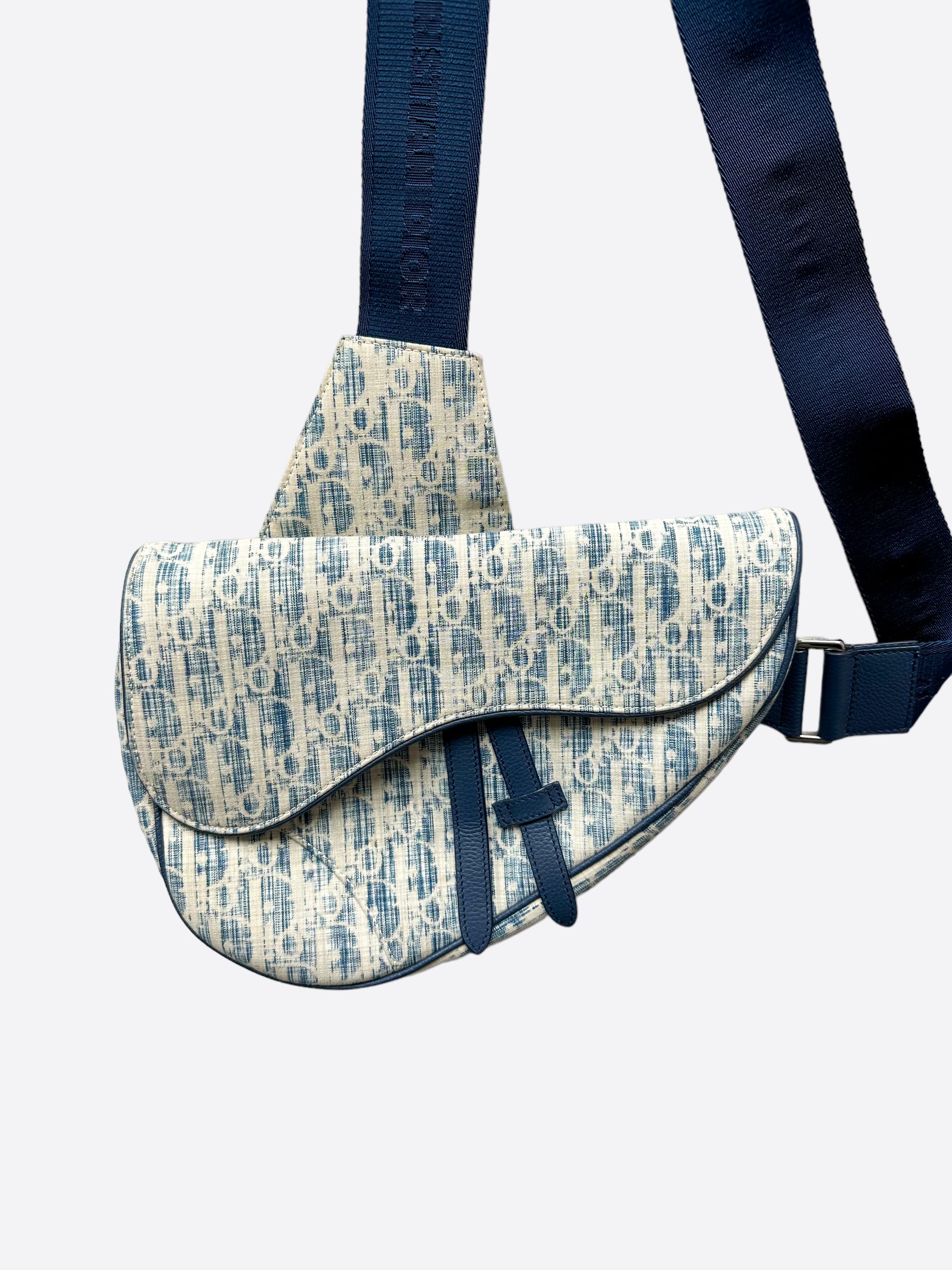 Dior saddle bag kasuri blue price Clearance