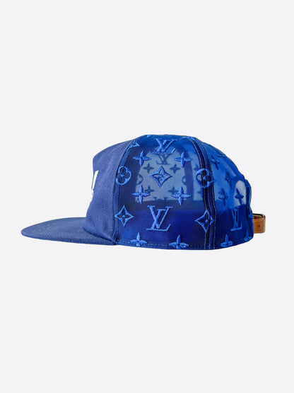 Louis Vuitton Blue Everyday Logo Monogram Hat