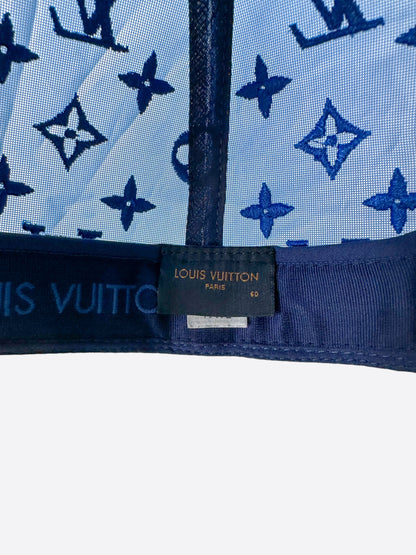 Louis Vuitton Blue Everyday Logo Monogram Hat