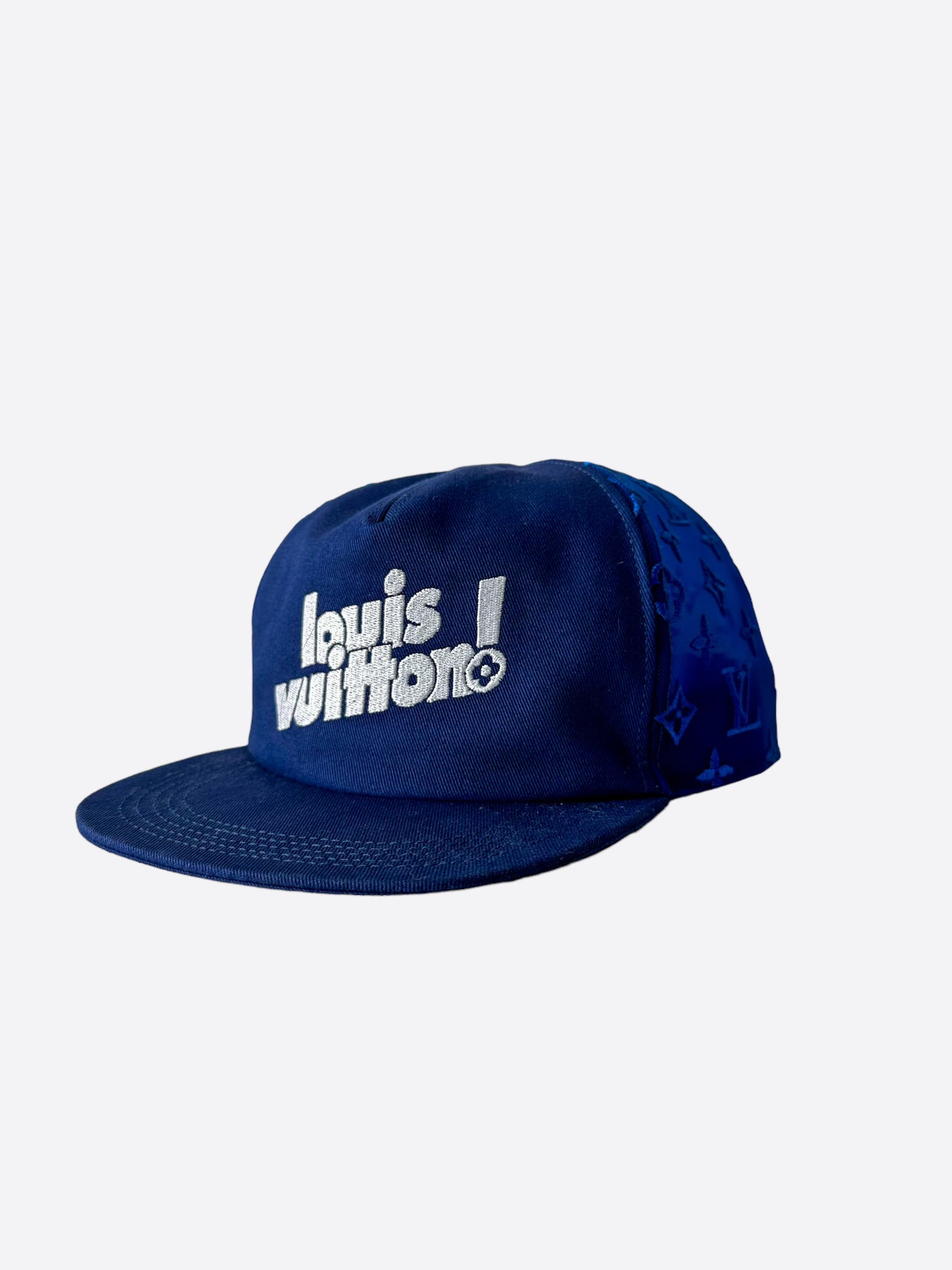 Louis Vuitton Blue Everyday Logo Monogram Hat