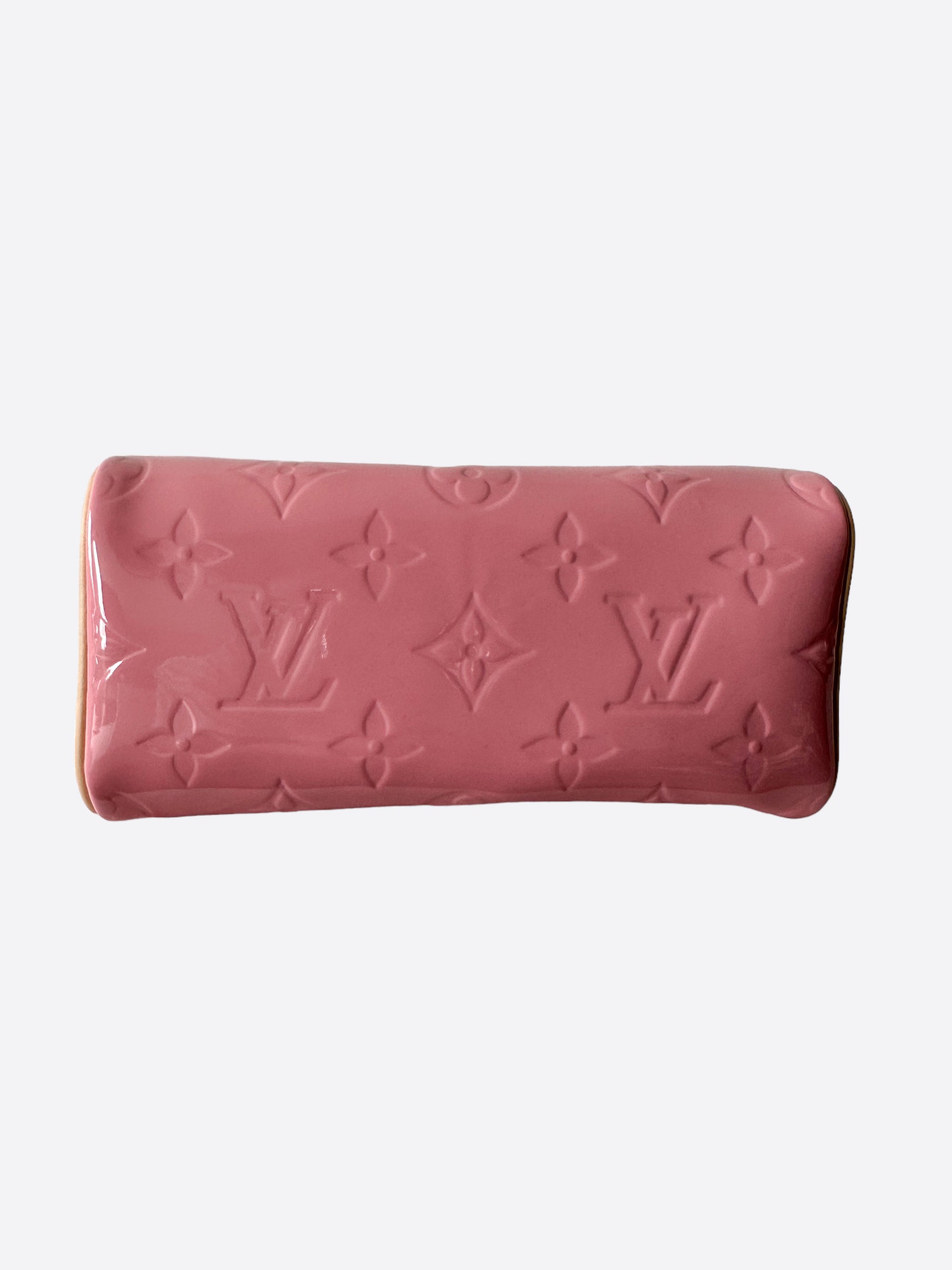 Louis Vuitton Nano Speedy Valentines 2023 Pink Vernis Leather NEW