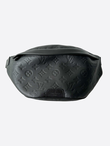 Louis Vuitton Black Monogram Shadow Discovery Bumbag