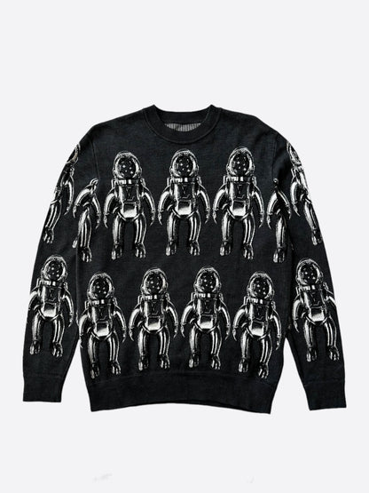 Louis Vuitton Grey Astronaut Sweater