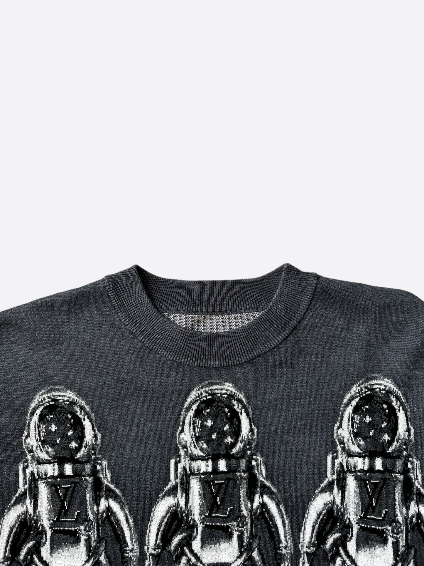 Louis Vuitton Grey Astronaut Sweater