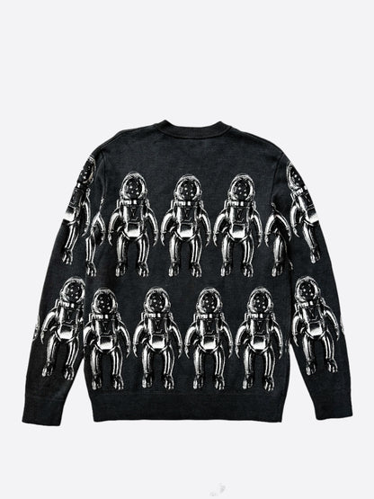 Louis Vuitton Grey Astronaut Sweater