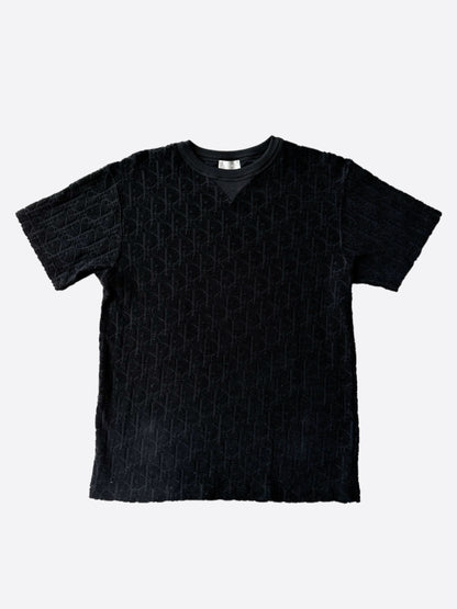 Dior Black Oblique Towel T-Shirt