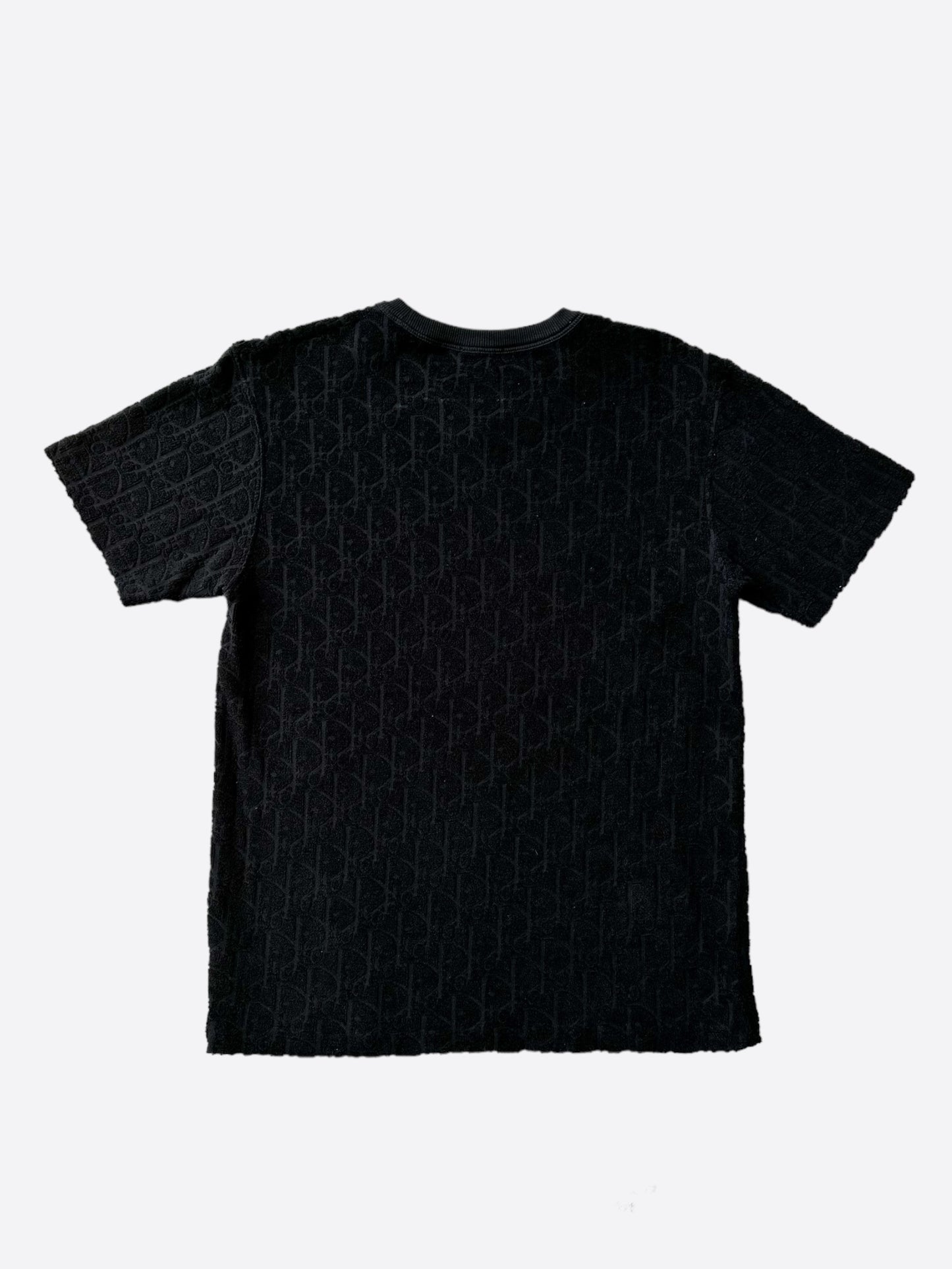 Dior Black Oblique Towel T-Shirt