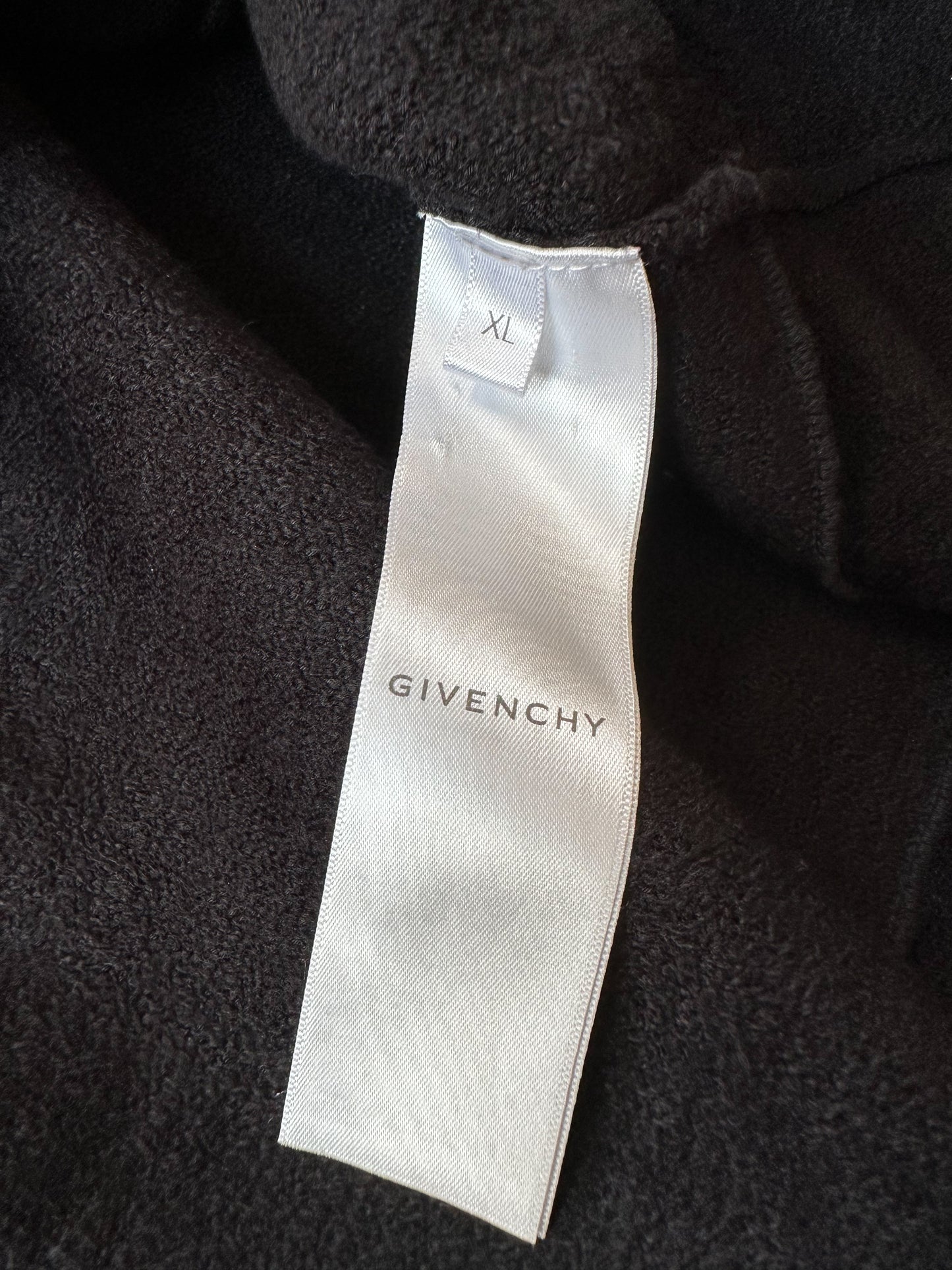 Givenchy Black Tonal 4G Jacquard Oversized Zip Up Hoodie