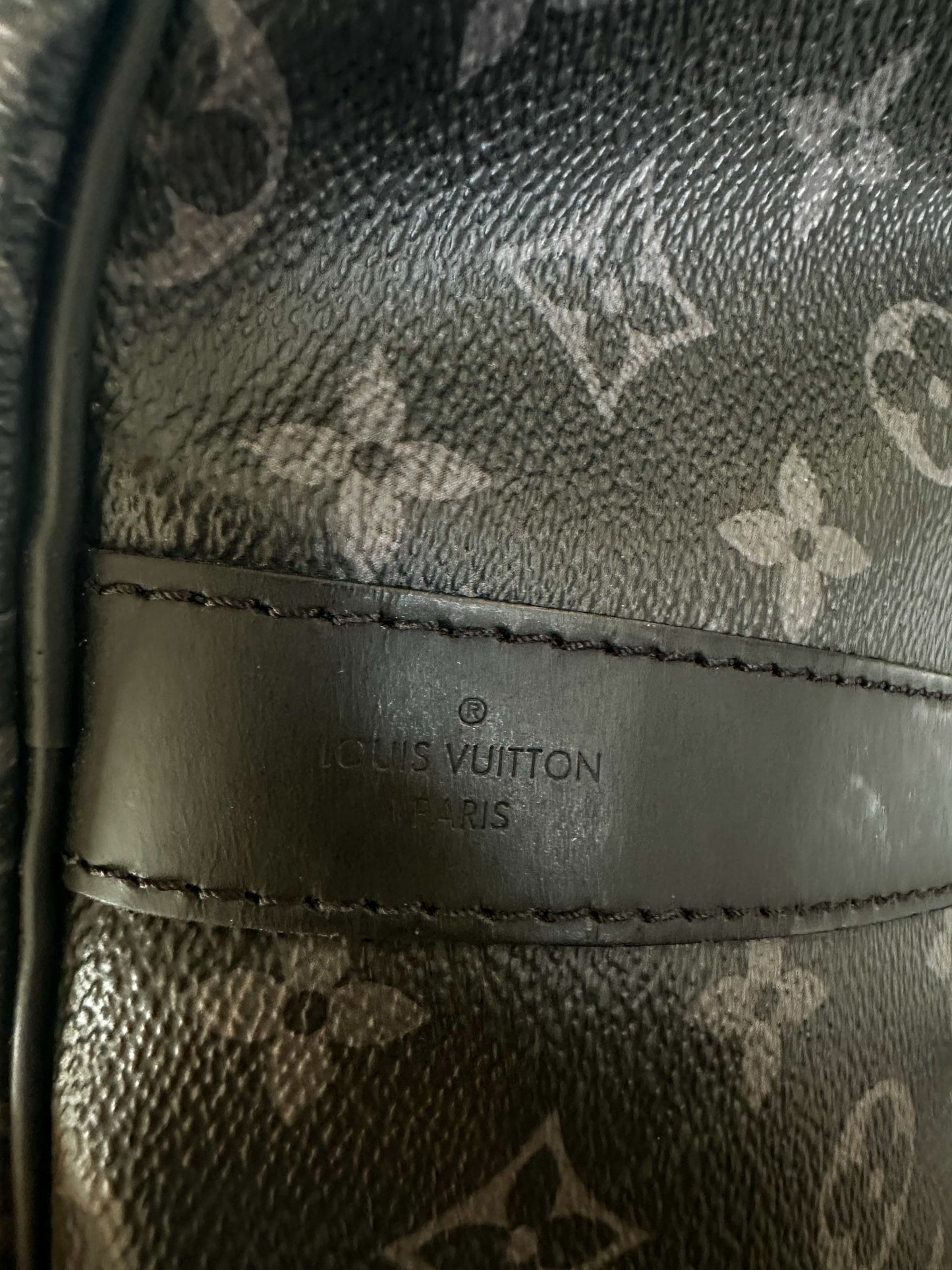 Louis Vuitton Monogram Eclipse Keepall 55